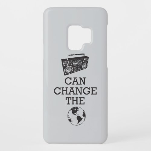 Boombox Can Change the World Case_Mate Samsung Galaxy S9 Case