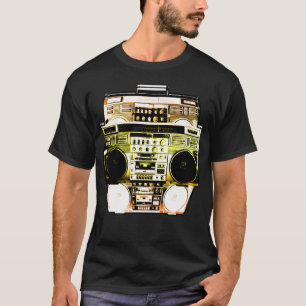 Boombox Color Fade ( Gold ) T-Shirt