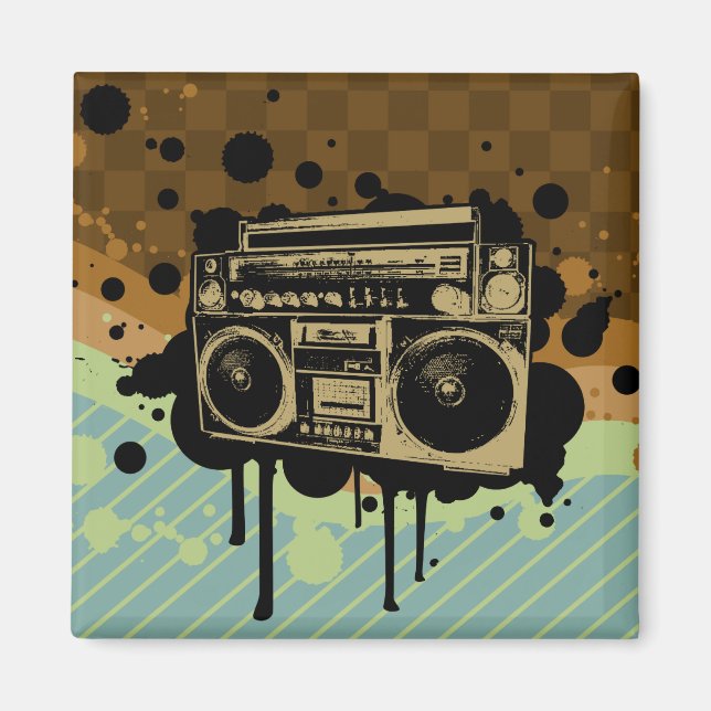 BoomBox Magnet (Front)