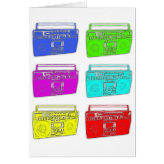 BOOMBOX multi color raver (Front)