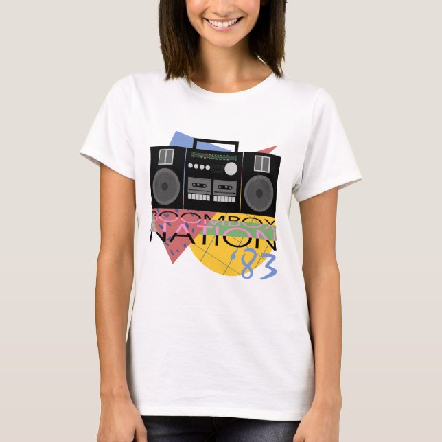 Boombox Nation 83 T-Shirt (Front)