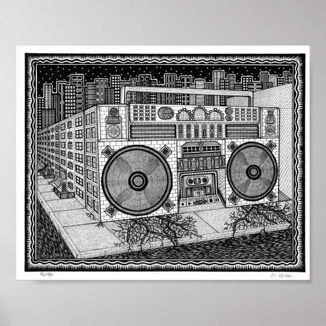 Boombox Poster (Front)