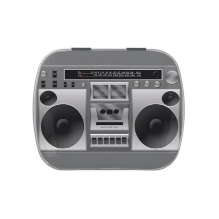 Boombox Radio Graphic Jelly Belly Candy Tin