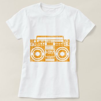 Boombox T-shirt by digitalcult at Zazzle