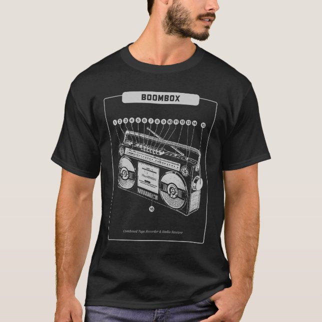Boombox T-Shirt (Front)
