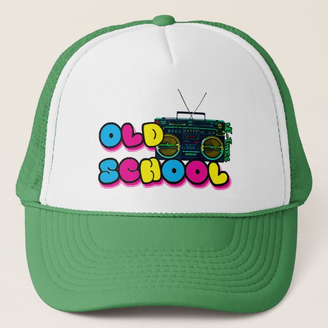 Boombox Trucker Hat (Front)