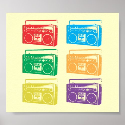 Boomboxes Poster