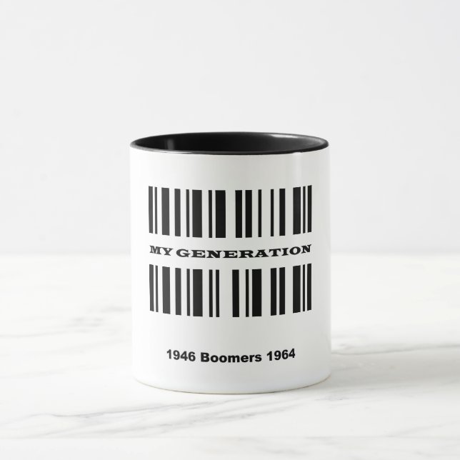 Boomer Bar Code Mug (Center)