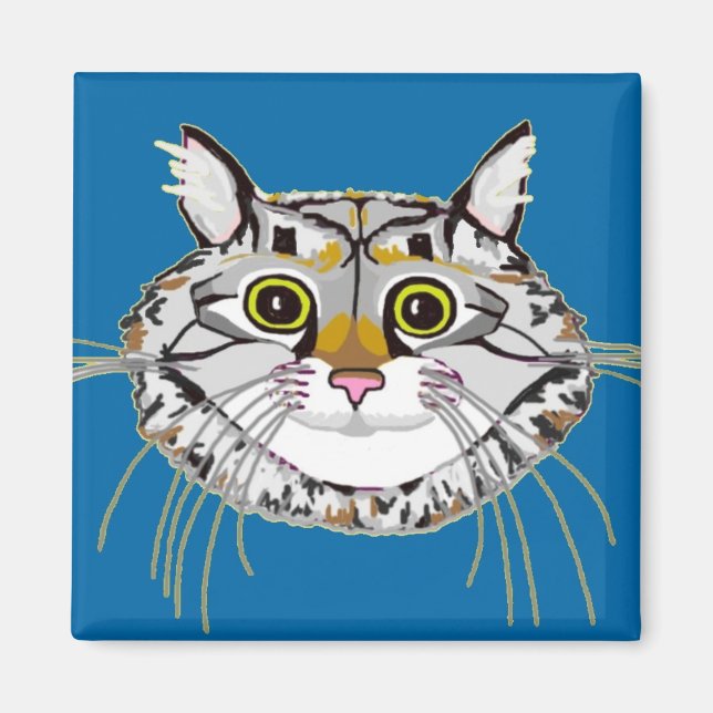 Boomer Cheshire Cat Magnet (Front)