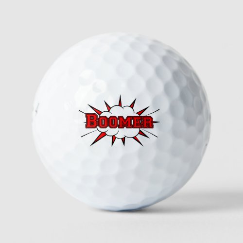 Boomer Golf Balls