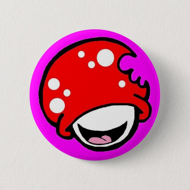 Boomer Pin - Bright Pink (Front)
