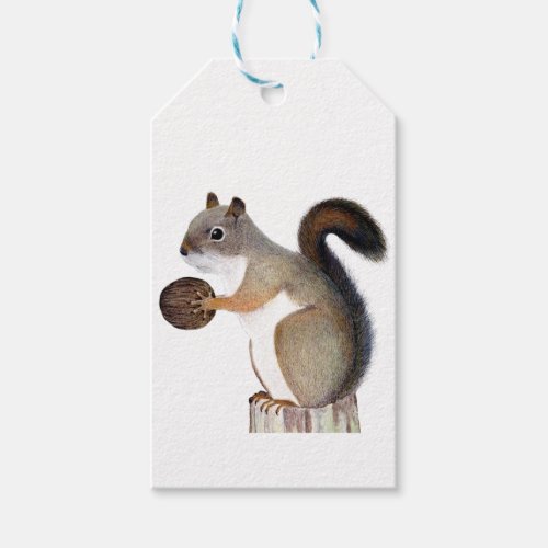 Boomer Squirrel Gift Tags