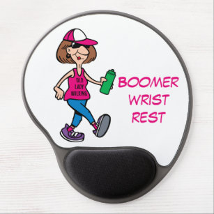 Boomer Wrist Rest Mousepad