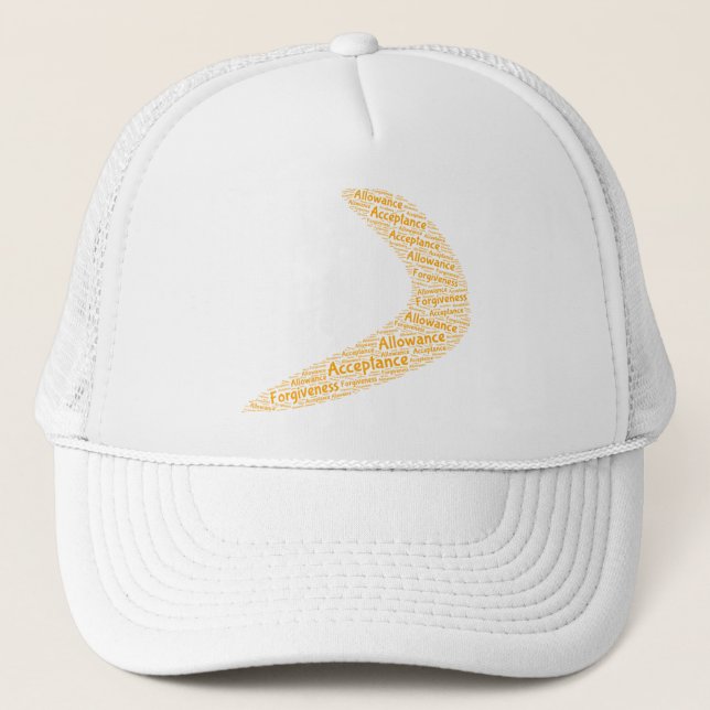 Boomerang acceptance, allowance, forgiveness cap (Front)