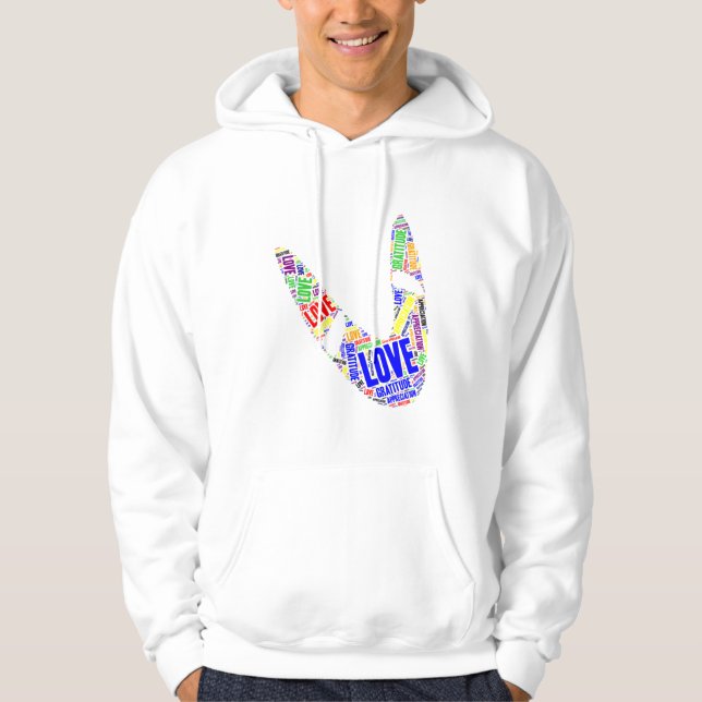 Boomerang Basic Love Gratitude Appreciation Hoodie (Front)