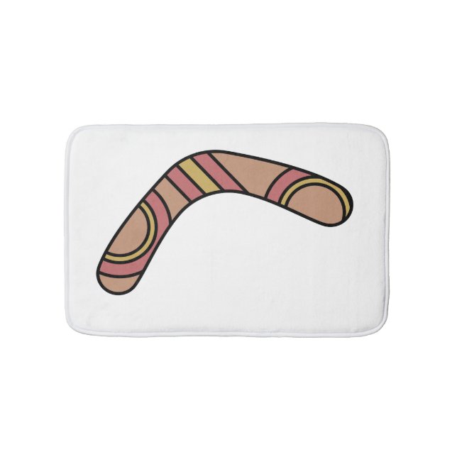 Boomerang Bath Mat (Front)