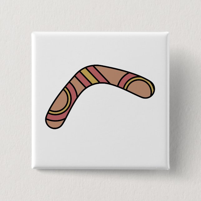 Boomerang Button (Front)