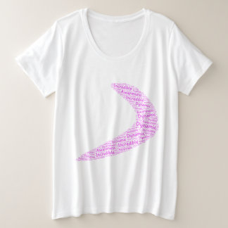 Boomerang Dynamic, incredible, awareness Plus Size T-Shirt
