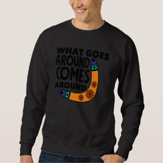 Boomerang Graphic Boomerang Player Boomerang Throw Sweatshirt