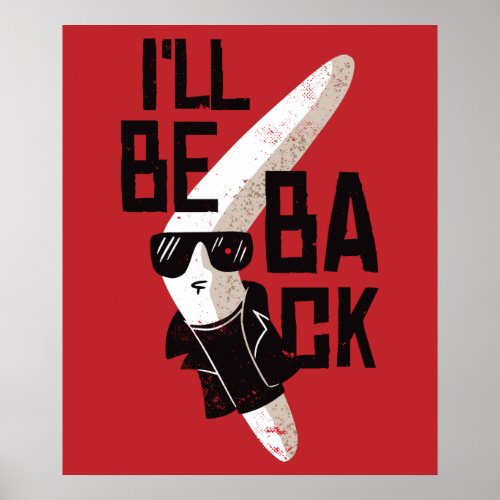 Boomerang Ill Be Back Terminator Parody Poster