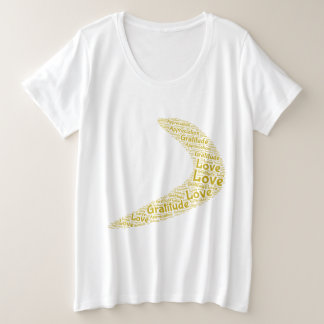 Boomerang Love, gratitude, appreciation Plus Size T-Shirt