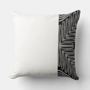 Boomerang Mudcloth Throw Pillow