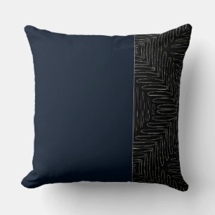 Boomerang Mudcloth Throw Pillow