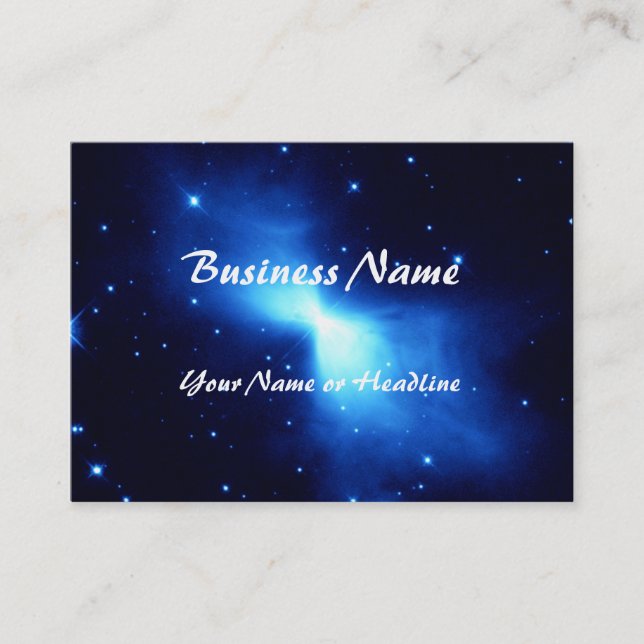 Boomerang Nebula (Hubble Telescope) Business Card (Front)