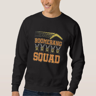 Boomerang Squad Graphic Boomerang Player Boomerang Sweatshirt