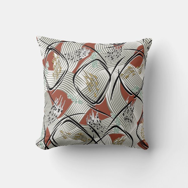 Boomerang Throw Pillow (Front)
