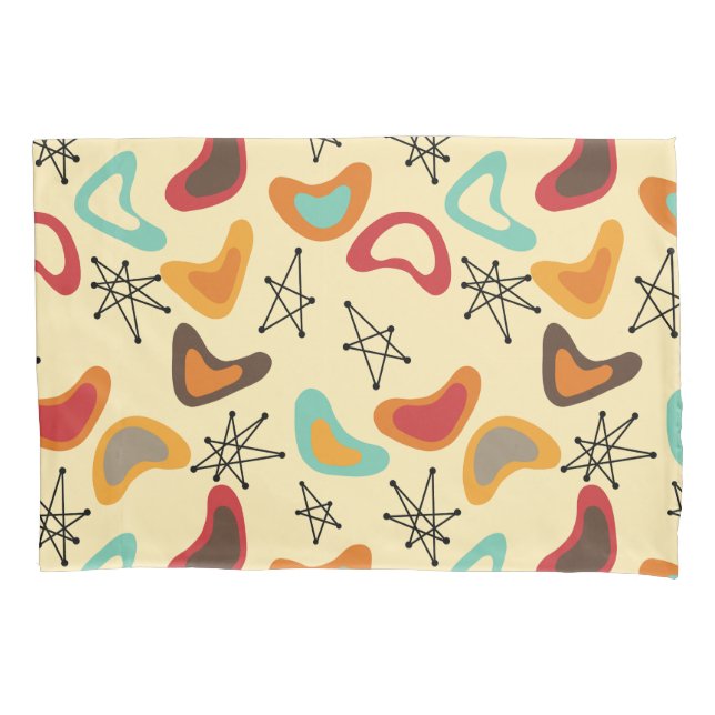 Boomerangs and Stars  Pillow Case (Front)
