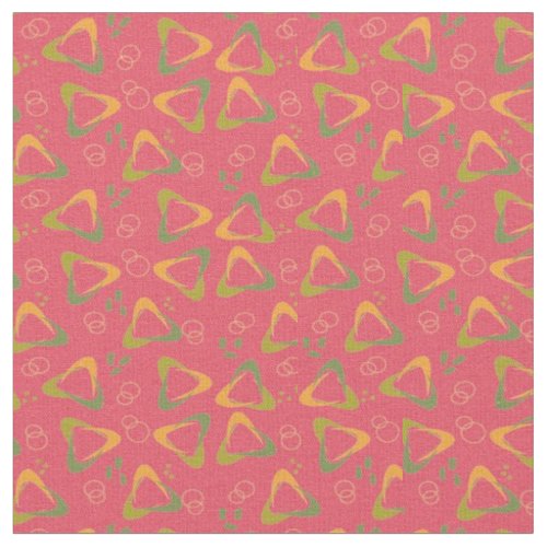 Boomerangs in Triangles Fabric
