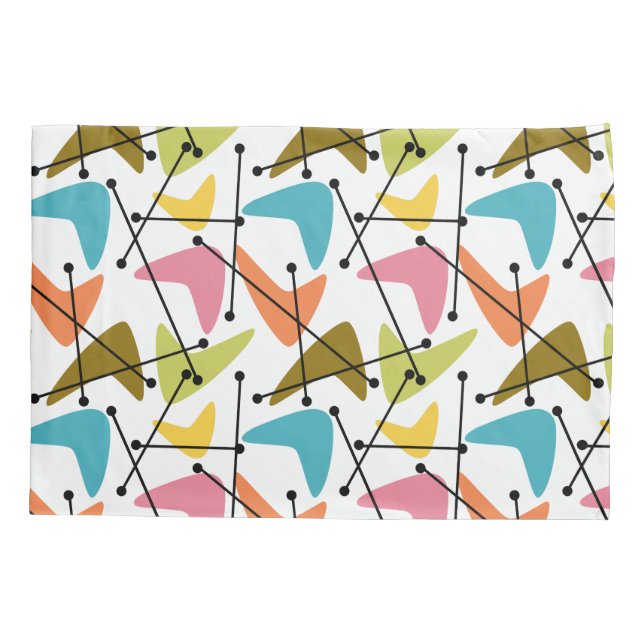 Boomerangs Pillow Case (Back)