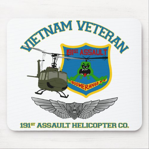 Boomerangs Vietnam Crew Wings 2 Mouse Pad