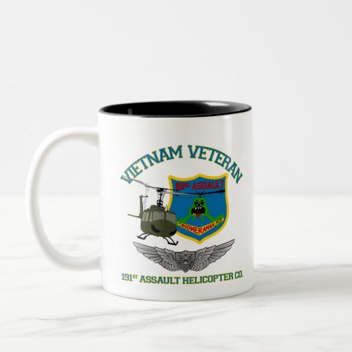 Boomerangs Vietnam Crew Wings 2 Two_Tone Coffee Mug