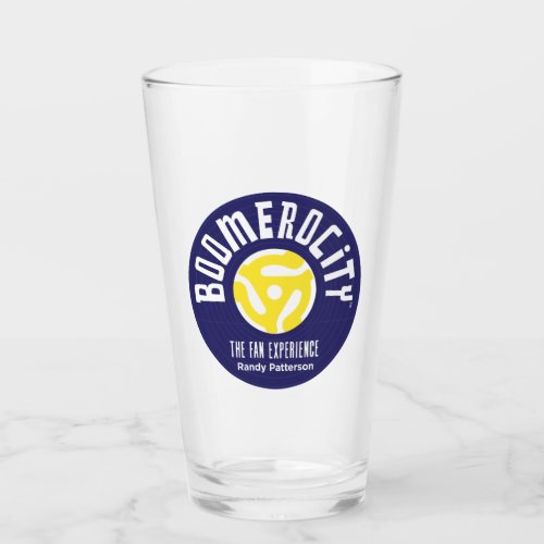 Boomerocity Beverage Glass