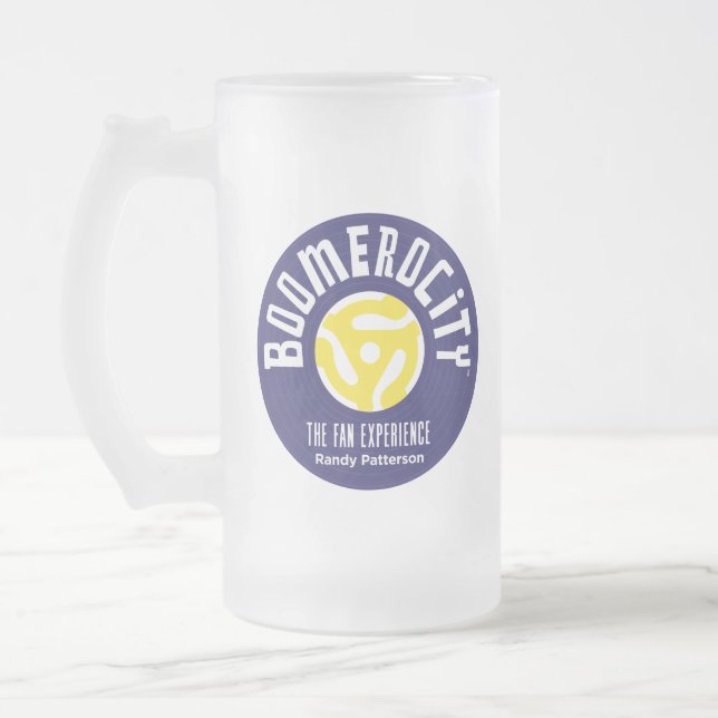 Boomerocity Frosted Mug (Left)