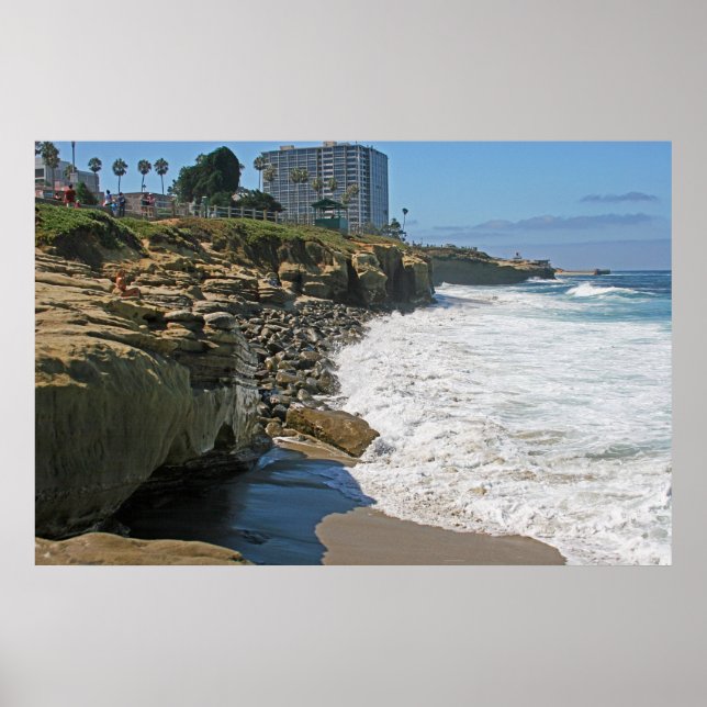 Boomer's to Children's Pool Poster ~ La Jolla (Front)