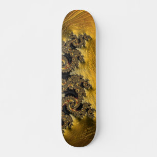 BoomGoo™ skateboard F396 "Stone Dragon" 3 gold