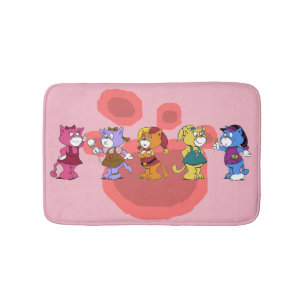 Boomi Cats Bathroom Mat