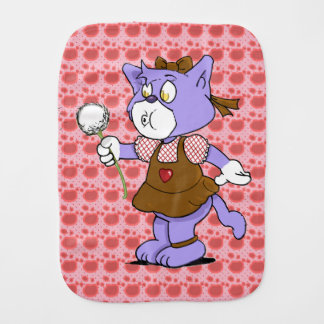 Boomi Cats Burp Cloth