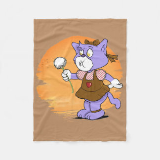 Boomi Cats Fleece Blanket