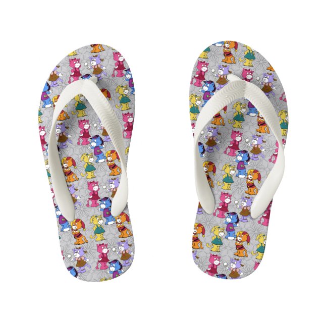 Boomi Cats Kid's Flip Flops (Footbed)
