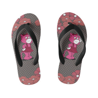 Boomi Cats Kid's Flip Flops