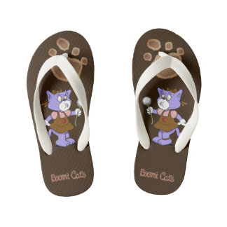 Boomi Cats Kid's Flip Flops