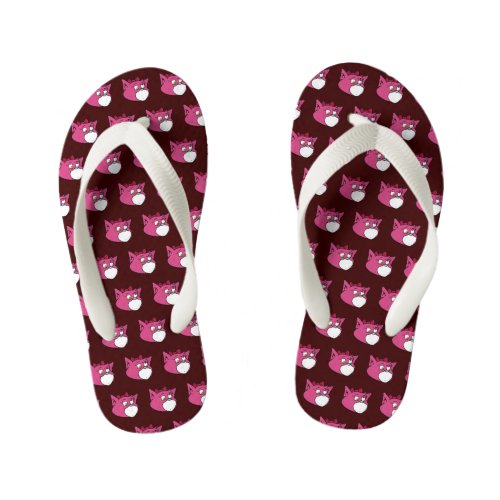 Boomi Cats Kids Flip Flops