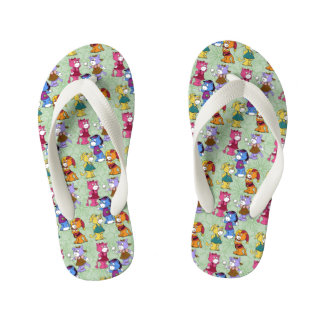 Boomi Cats Kid's Flip Flops