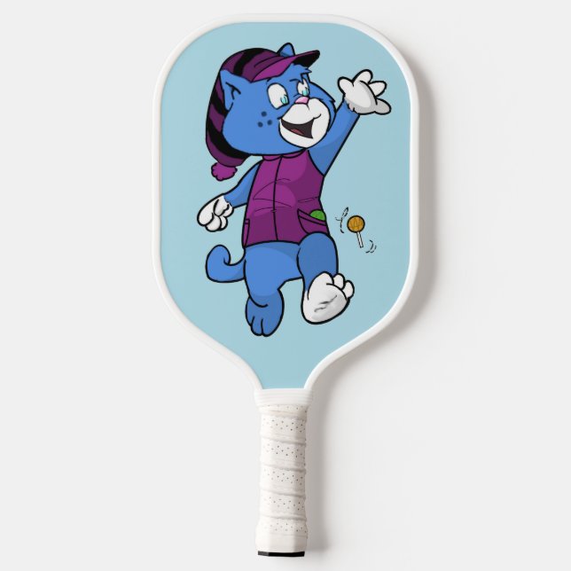 Boomi Cats | Kids Pickleball Paddle (Back)