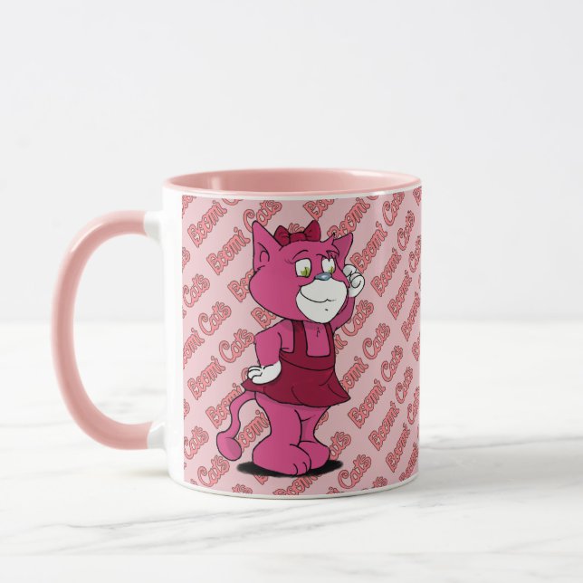 Boomi Cats Mug (Left)