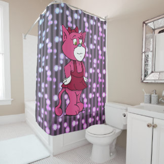 Boomi Cats Shower Curtain